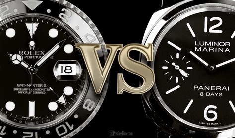 rolex sub o panerai marina luminor|rolex vs panerai watch.